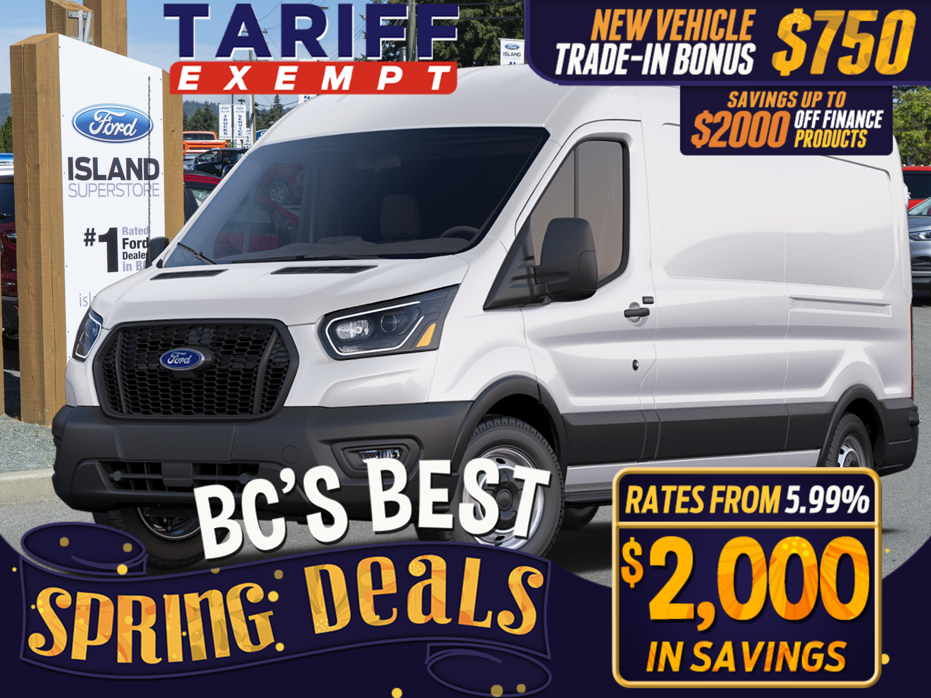 2025 Ford Transit Cargo Van XL Mid Roof Cargo RWD