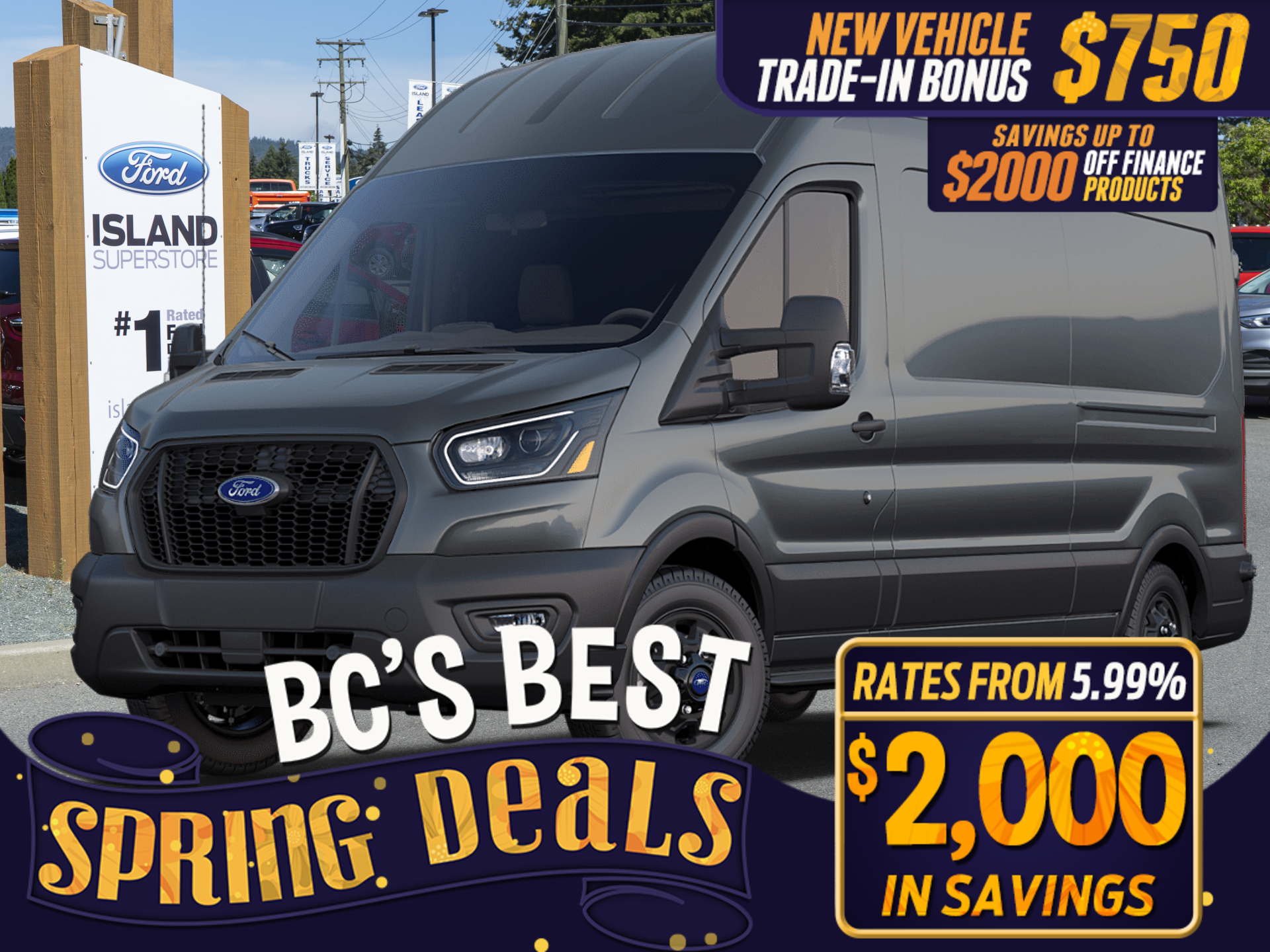 2025 Ford Transit Cargo Van XL HR Cargo RWD