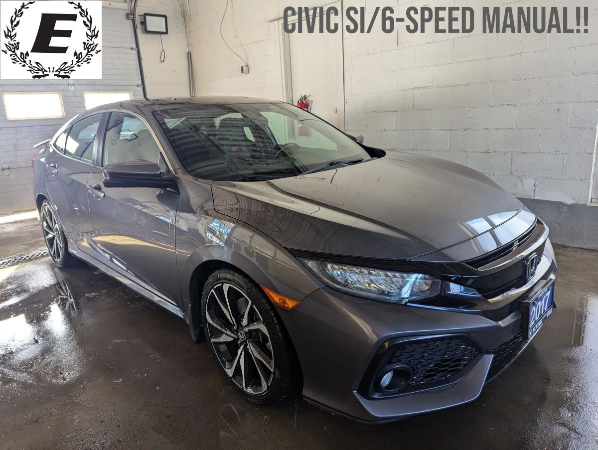 2017 Honda Civic Sedan 4dr Man Si  NAVIGATION/SUNROOF!!