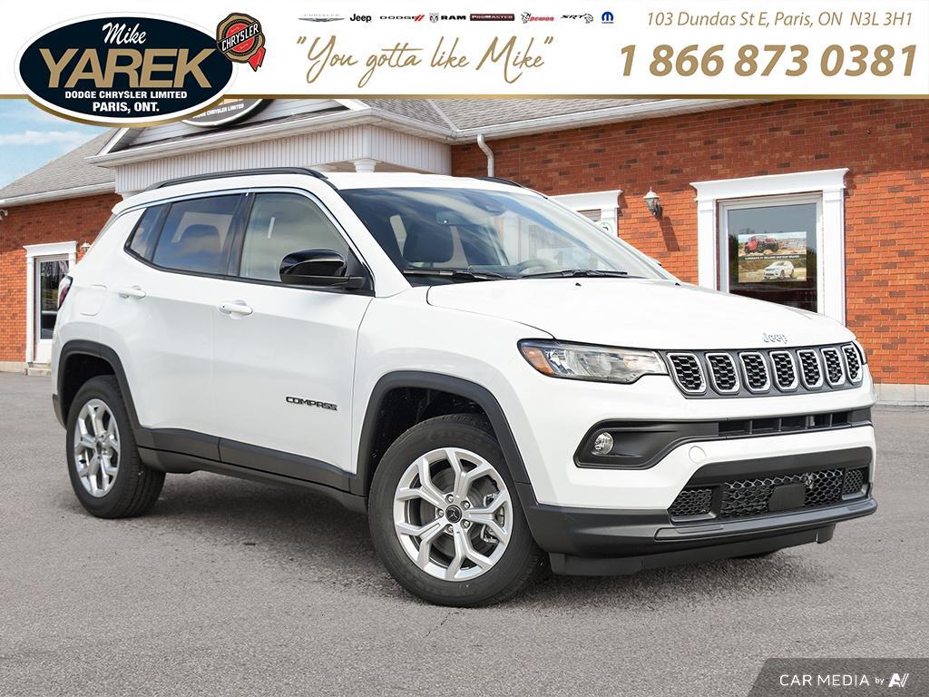 2025 Jeep Compass NORTH EDTN. APPLE CAR PLAY. 10" DISPLAY!!