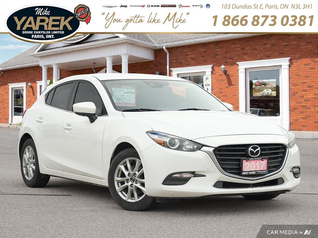 2017 Mazda Mazda3 MANUAL TRANSMISSION. NAVIGATION. HEATED SEATS
