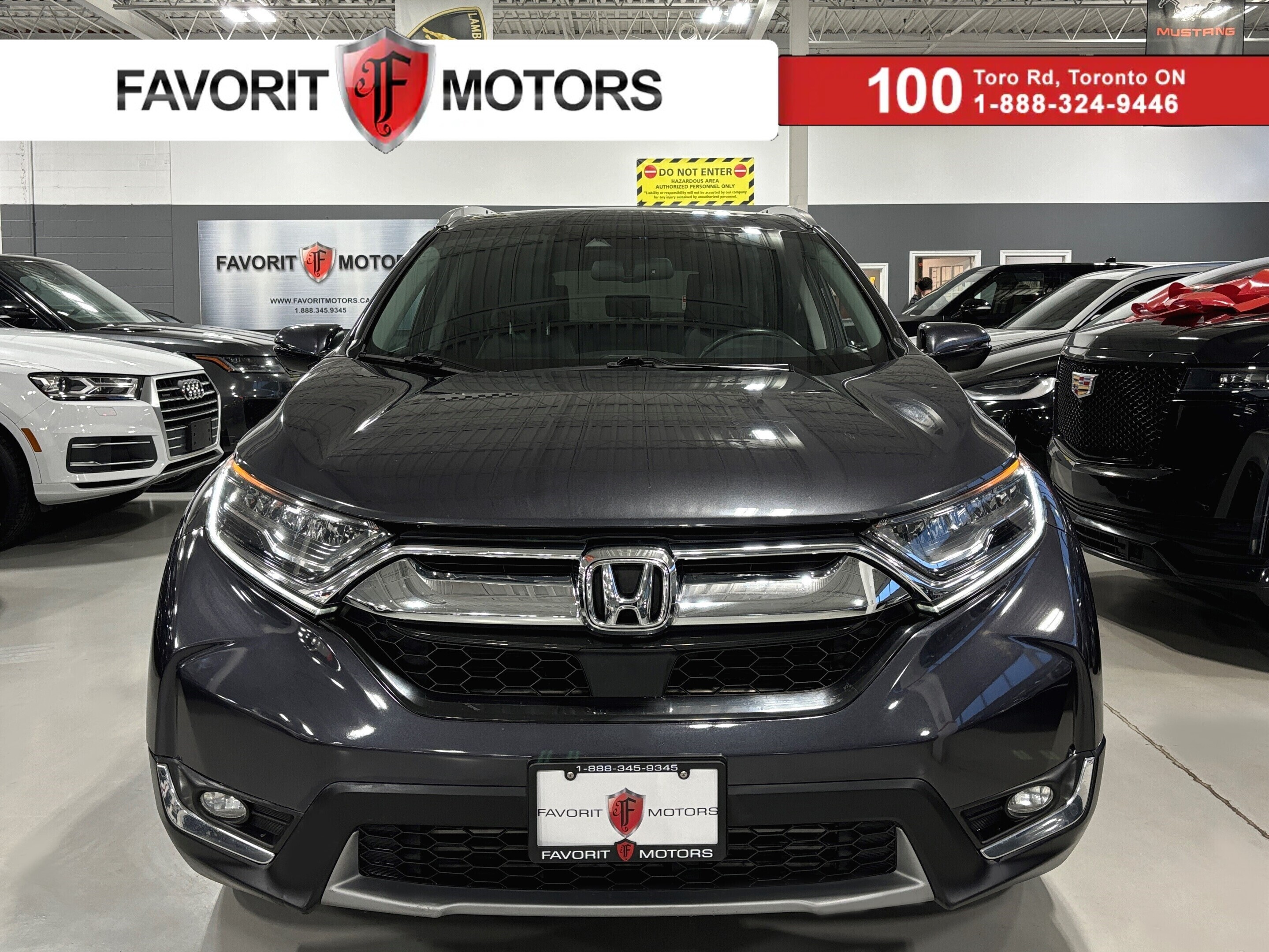 2017 Honda CR-V Touring|AWD|TURBO|NAV|WOOD|LEATHER|PANOROOF|+++