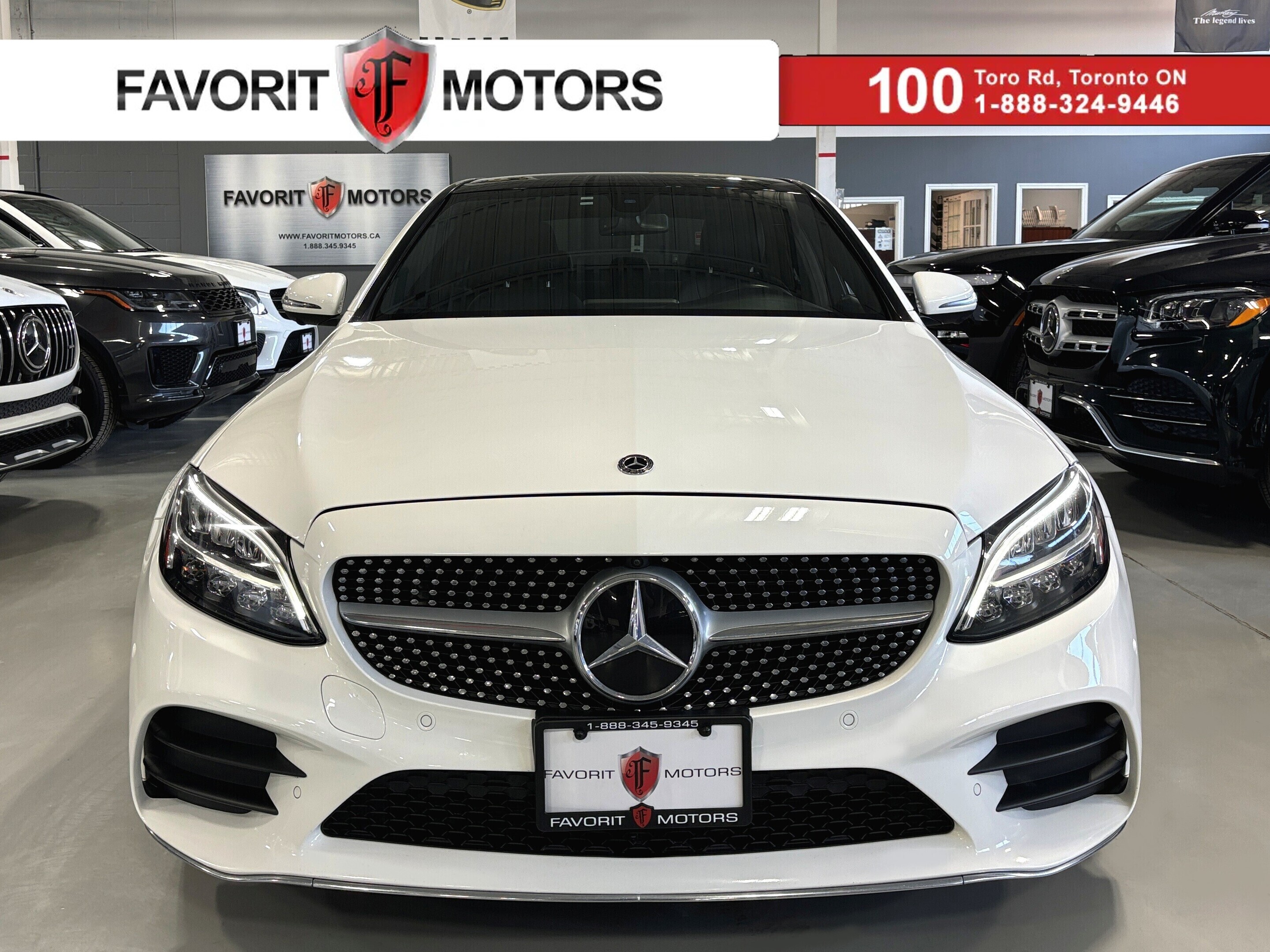 2019 Mercedes-Benz C-Class C300|4MATIC|AMGPKG|NAV|AMBIENT|360CAM|LEATHER|LED|