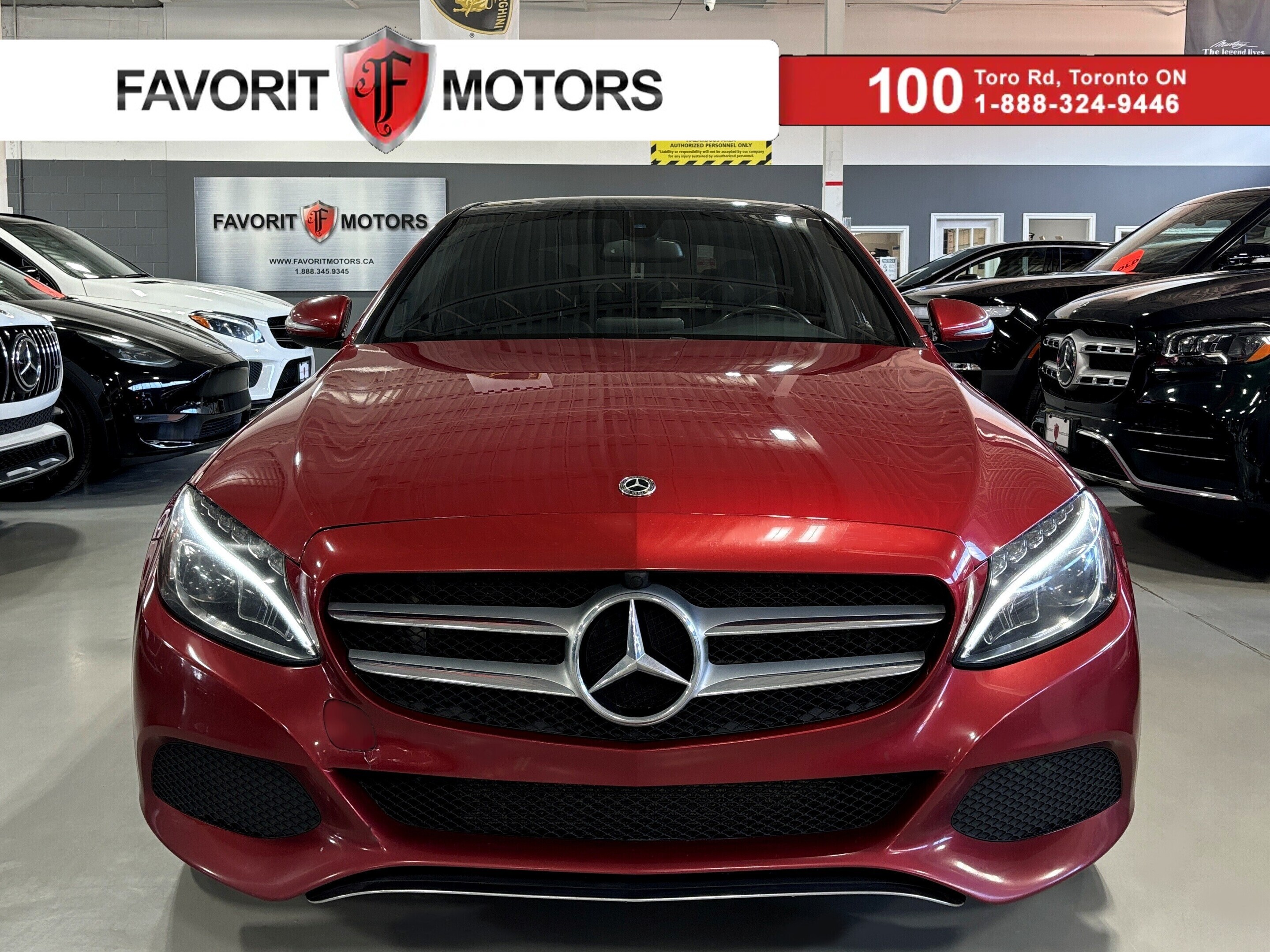 2018 Mercedes-Benz C-Class C300|4MATIC|NAV|HEATEDSEATS|LEATHER|DUALROOF|LED|