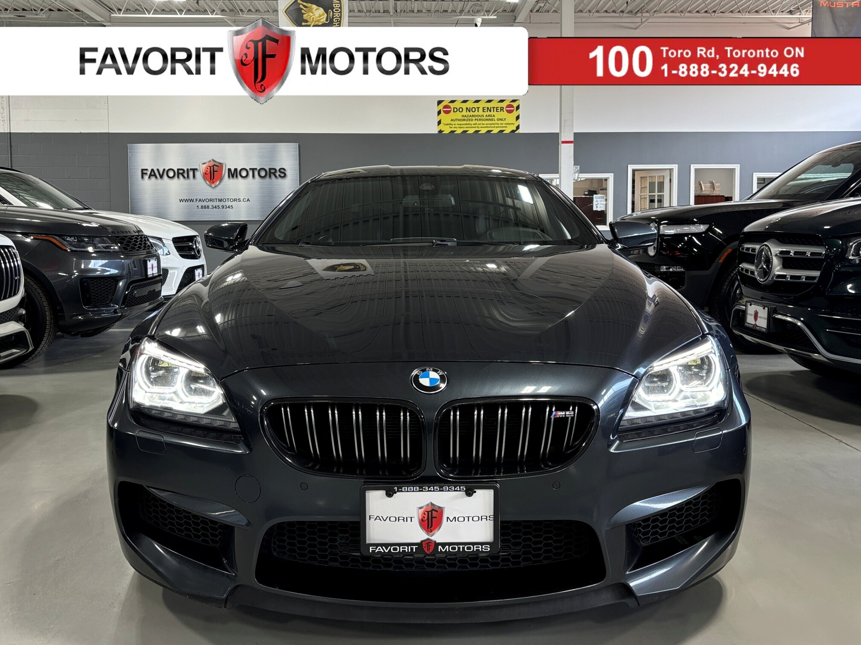 2015 BMW M6 Gran Coupe|NAV|HEADSUP|CARBONROOF|CARBONSPOILER|++