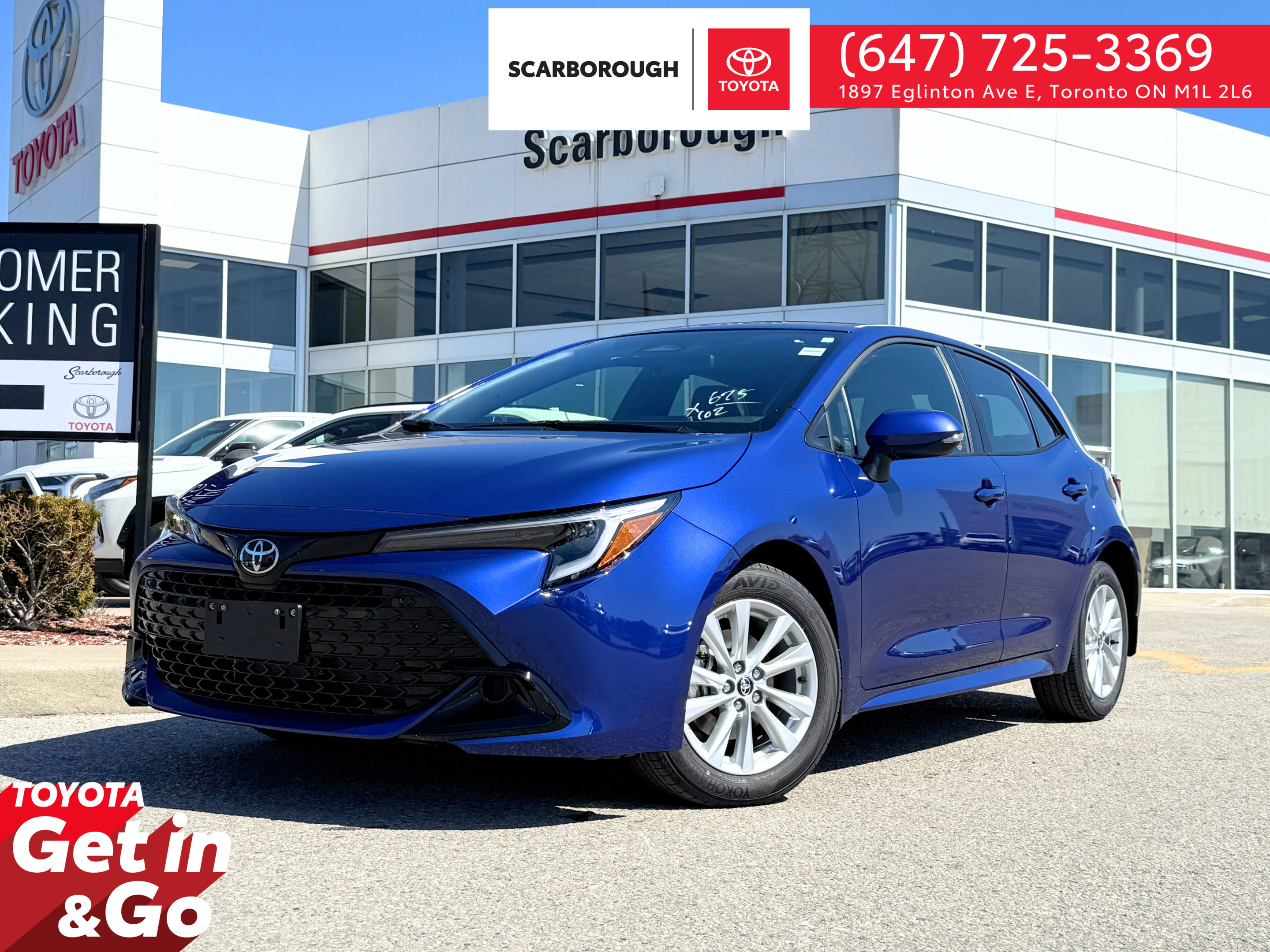 2025 Toyota Corolla Hatchback CVT SE Plus - IN STOCK TODAY!