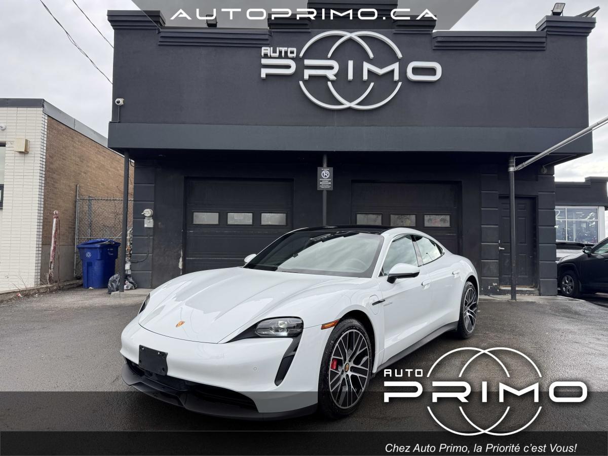 2021 Porsche Taycan 4S 407kms Cuir Toit Pano GPS 360 Cam BT Mags