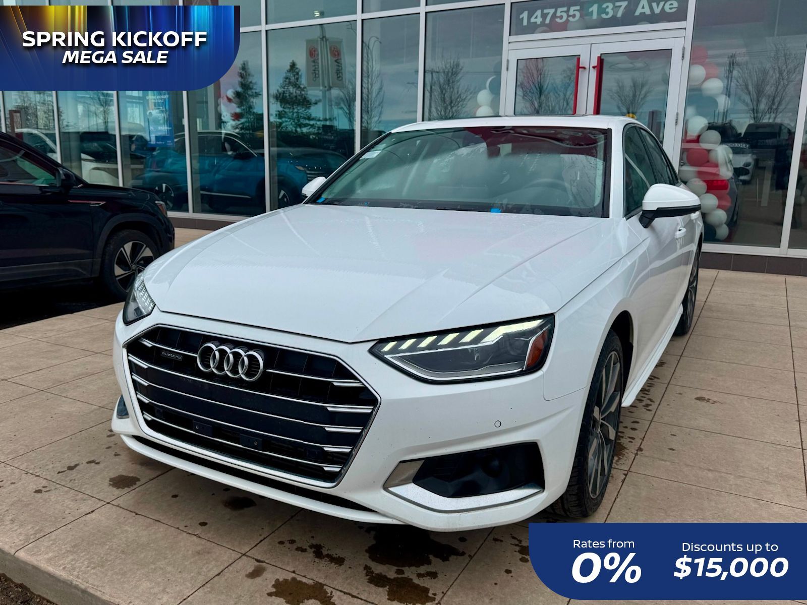 2023 Audi A4 QAUTTRO/SUNROOF/PUSH START/HEATED SEATS