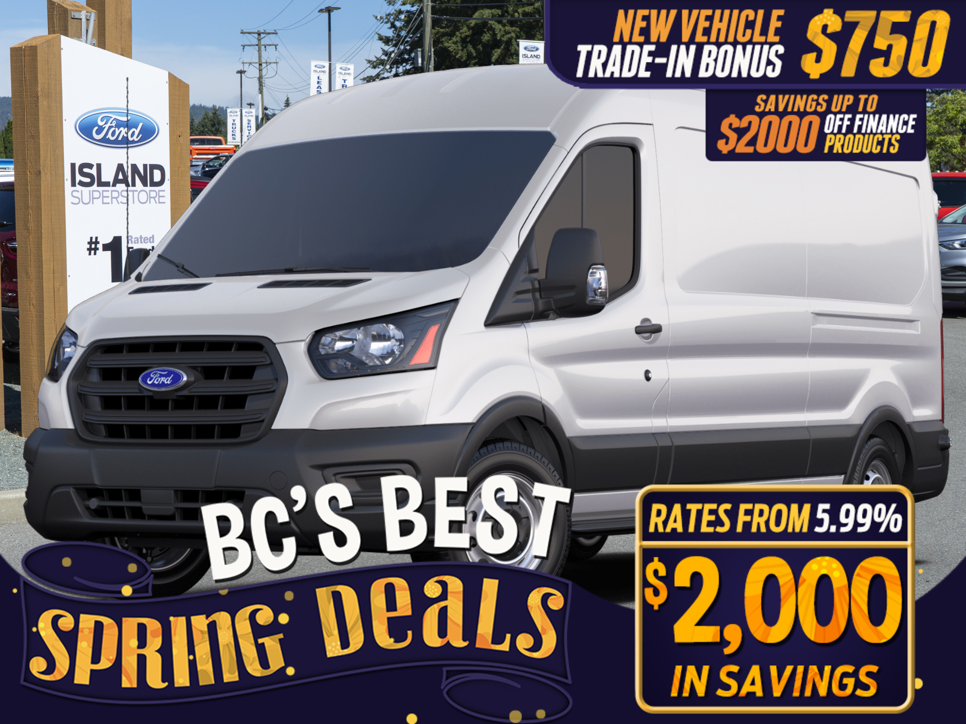 2025 Ford Transit Cargo Van Mid Roof Cargo RWD