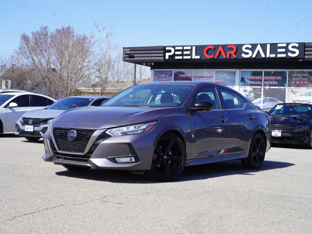 2021 Nissan Sentra SR Sunroof Keyless Entry Black Alloy Wheel