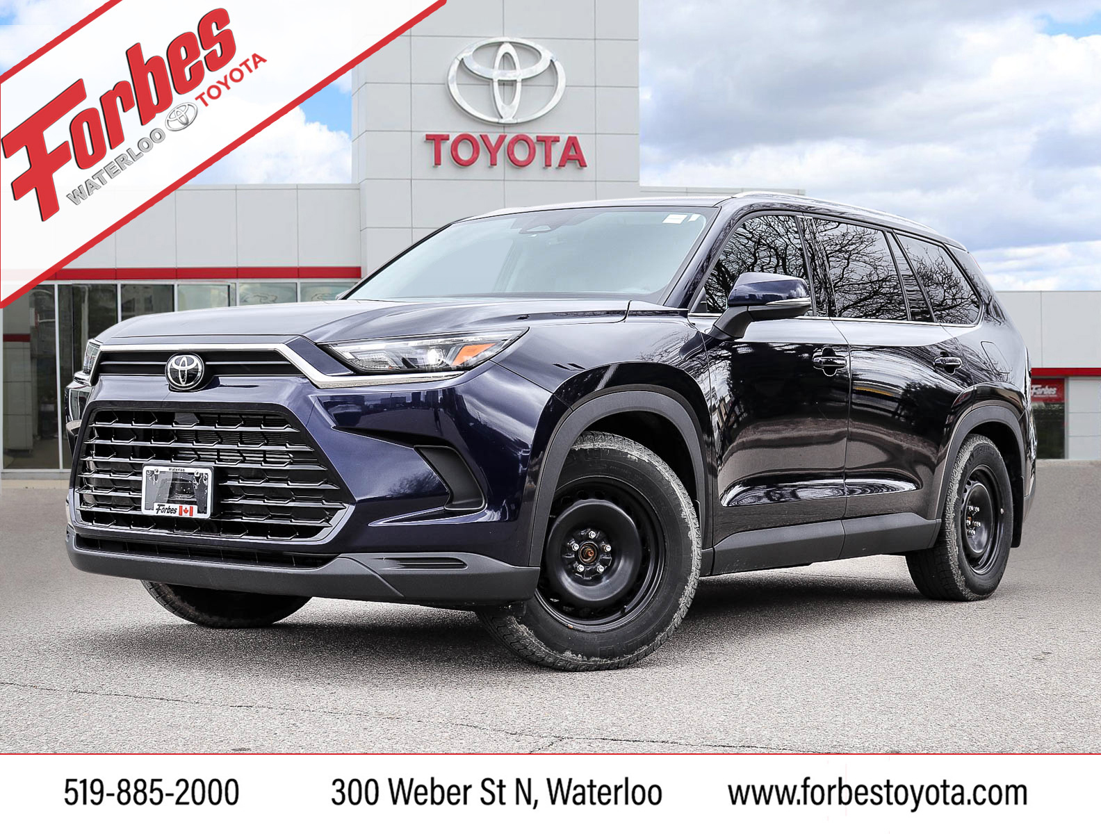 2024 Toyota Highlander ONE OWNER XLE HYBRID WITH WINTERS 
