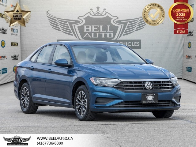 2019 Volkswagen Jetta Highline, MOONROOF, BACKUPCAM, B.SPOT, LEATHER, SA