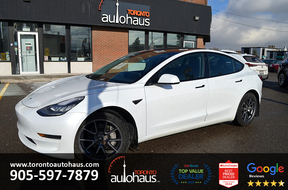 2021 Tesla Model 3 LR AWD I OVER 100 TESLAS EVSUPERSTORE.CA