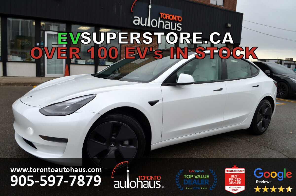 2021 Tesla Model 3 SR+ I OVER 100 TESLAS EVSUPERSTORE.CA