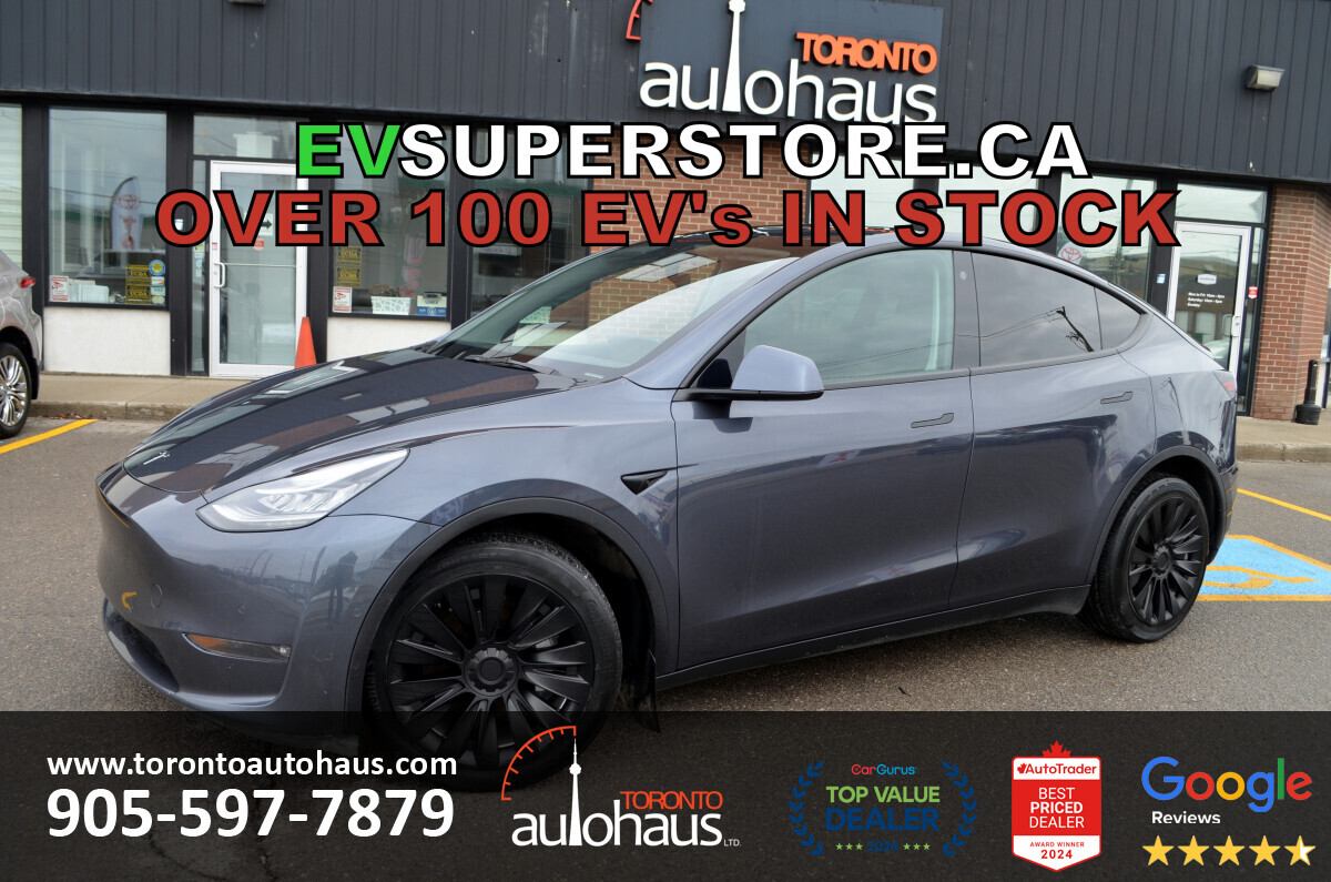 2021 Tesla Model Y LR AWD I OVER 100 TESLAS EVSUPERSTORE.CA