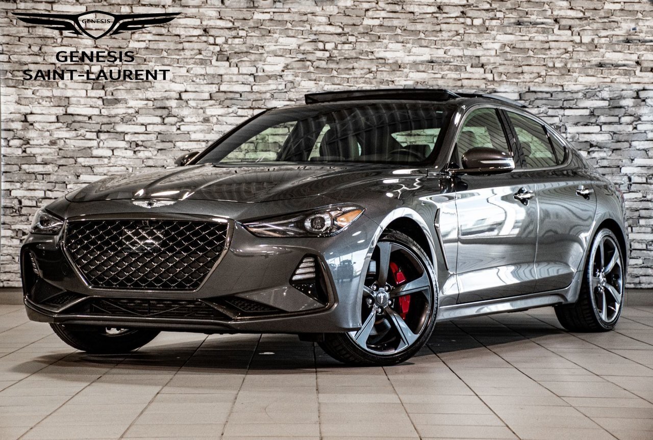 2021 Genesis G70 3.3T SPORT 365HP CUIR CAM 360 NAV TOIT 