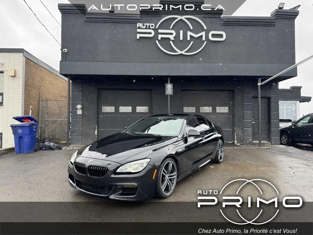 2019 BMW 6 Series M Pack 640i Cuir Rouge Toit Nav Carplay BT Cam Mag