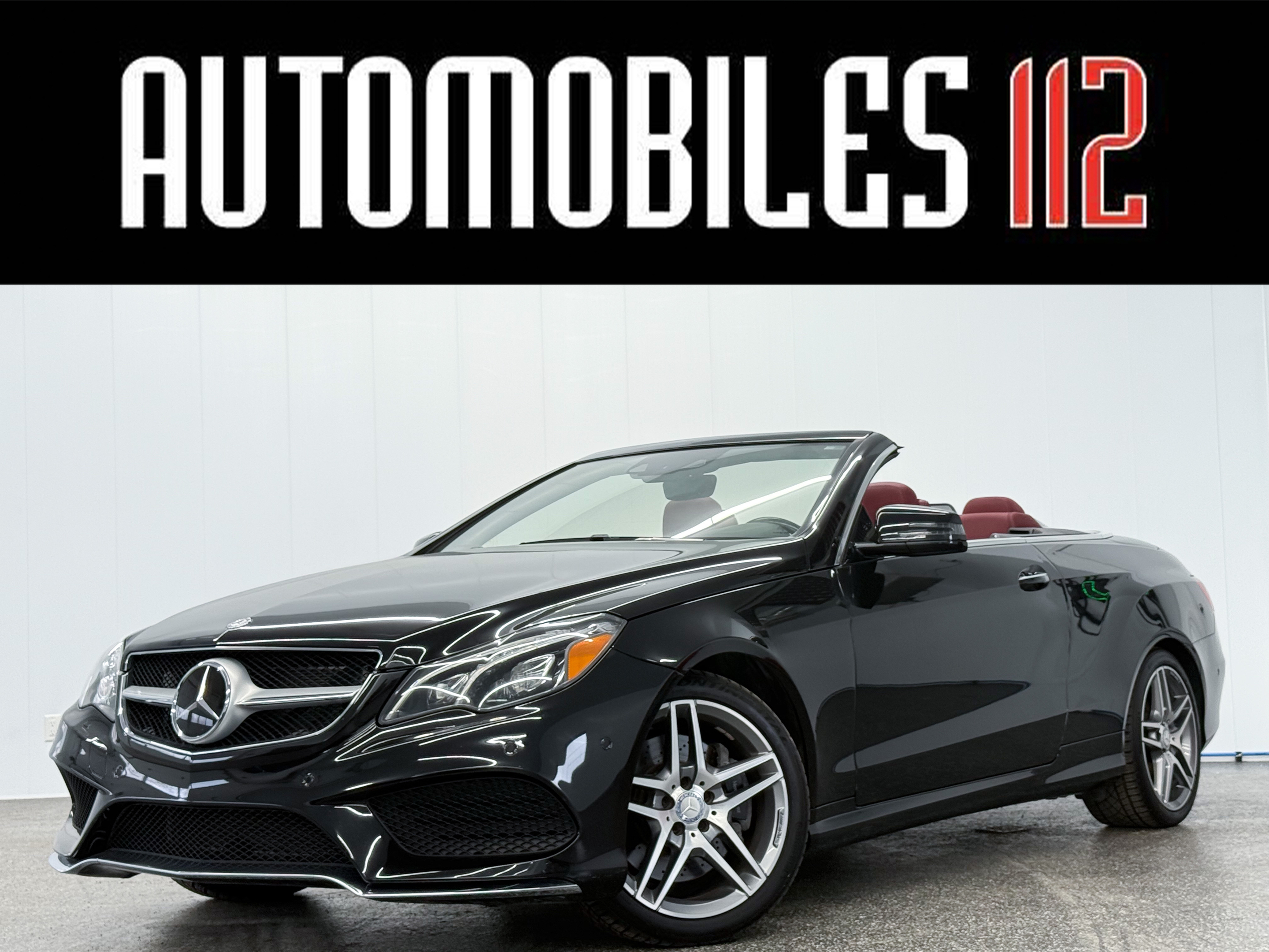 2017 Mercedes-Benz E-Class Cabriolet E 400 | Driver Assist | Red leather |