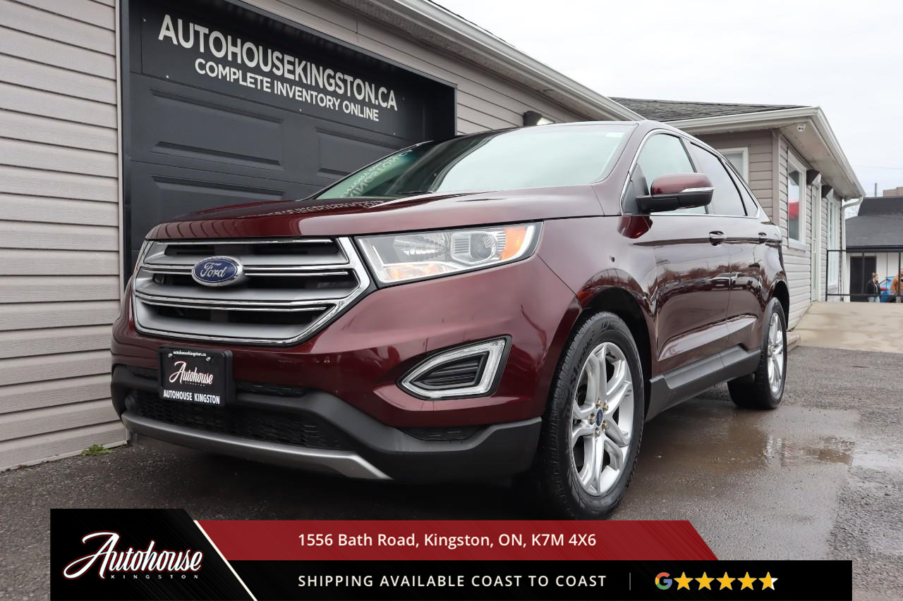 2017 Ford Edge Titanium PANORAMIC MOON ROOF - HEATED LEATHER - NA