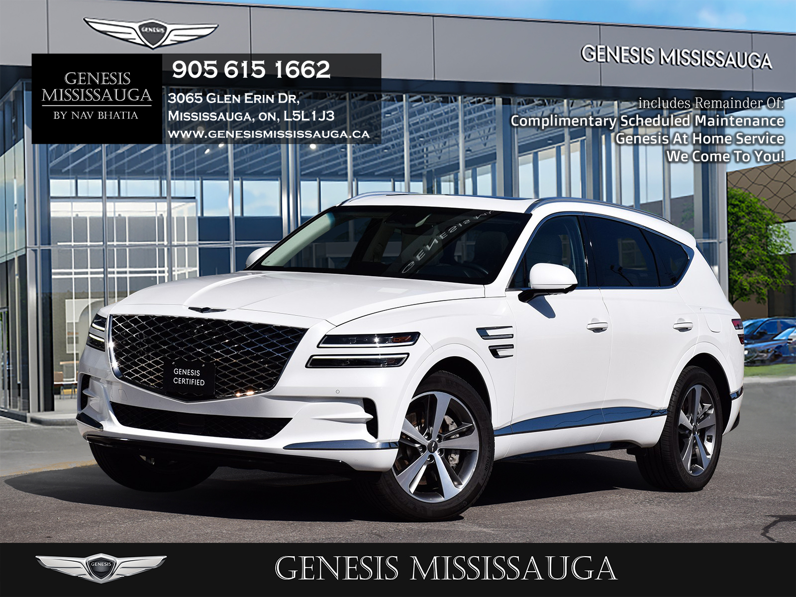 2024 Genesis GV80 2.5T Advanced AWD **ONE OWNER**