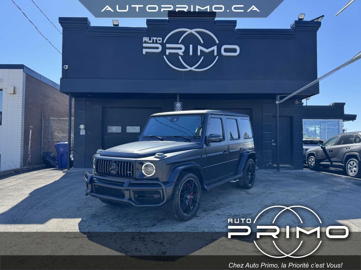 2022 Mercedes-Benz G-Class G63 Cuir Rouge Toit GPS Nav Cam BT Mags Hitch