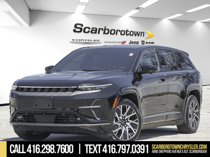 Black 2025 Jeep Wagoneer S Limited 4WD SUV / Crossover Four-Wheel Drive Automatic