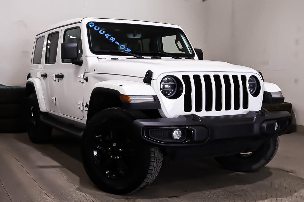 2022 Jeep Wrangler UNLIMITED SAHARA ALTITUDE + 4X4 + SKY ONE-TOUCH