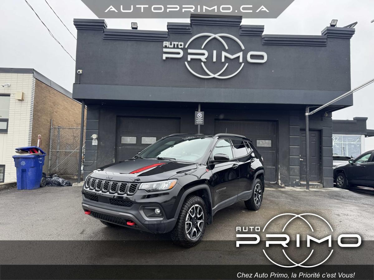 2024 Jeep Compass Trailhawk Elite 4X4 Cuir Toit Carplay Cam Mags