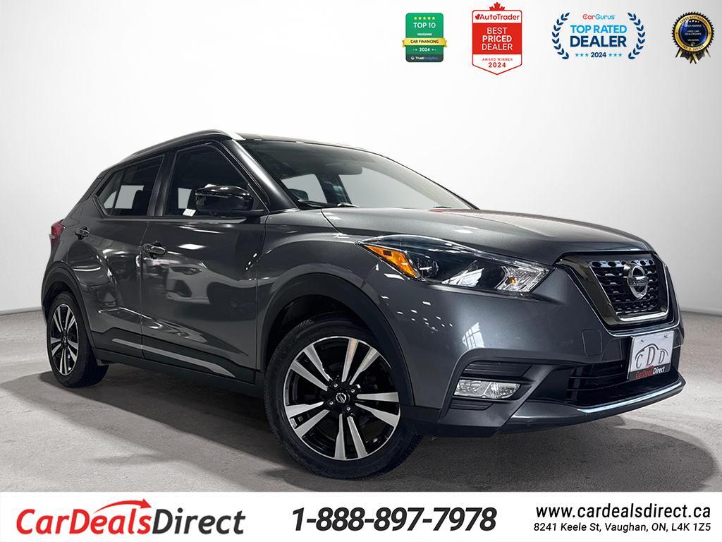 2019 Nissan Kicks SR/Leather/Back Up Cam/Bluetooth/Clean Title/Servi