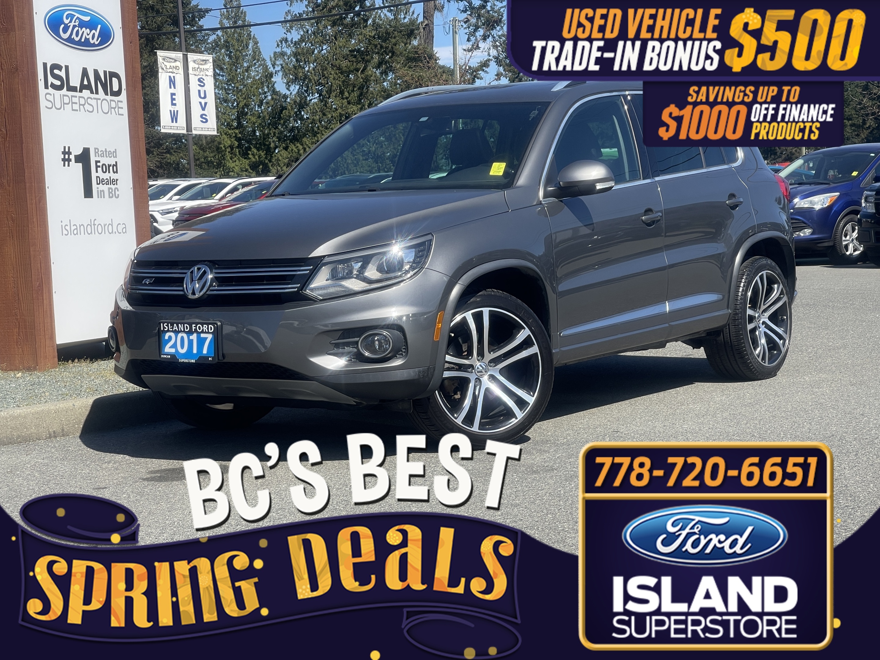 2017 Volkswagen Tiguan 4MOTION 4dr Highline