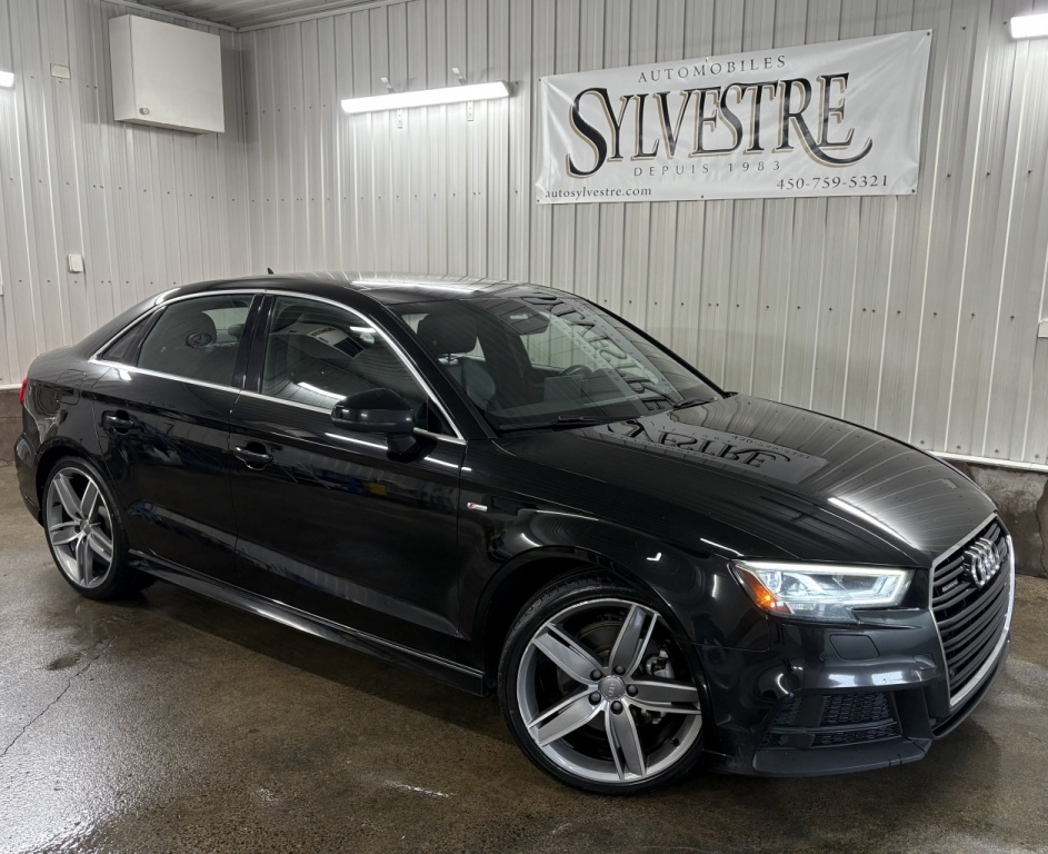 2018 Audi A3 berline Technik