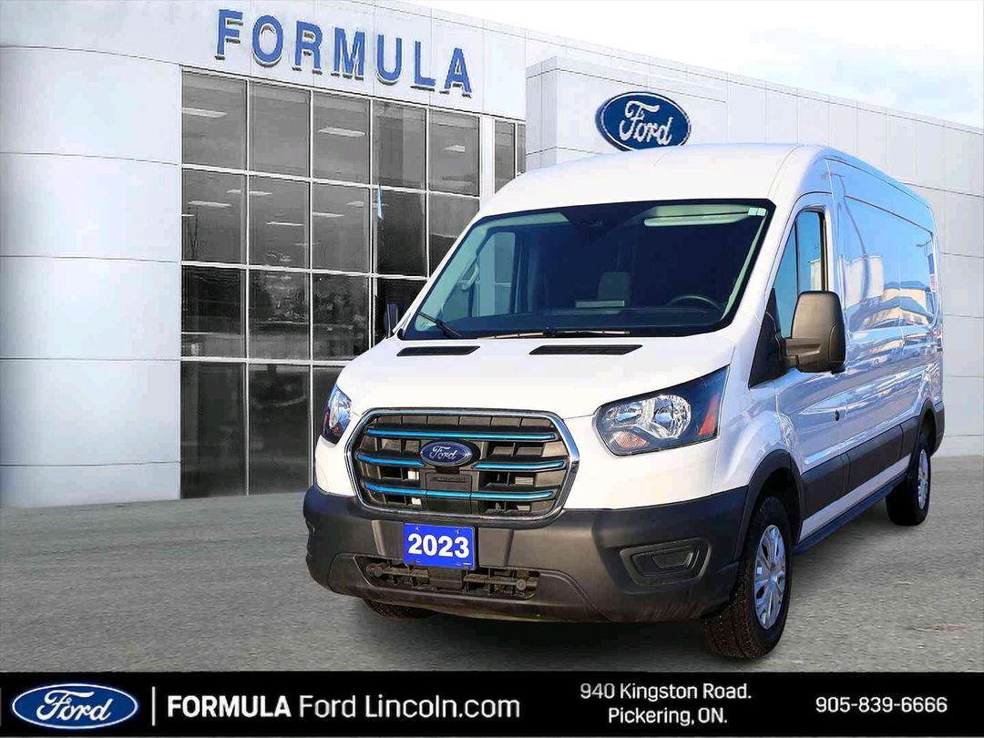 2023 Ford E-Transit Cargo Van T-350 130 Med Rf 9500 GVWR RWD