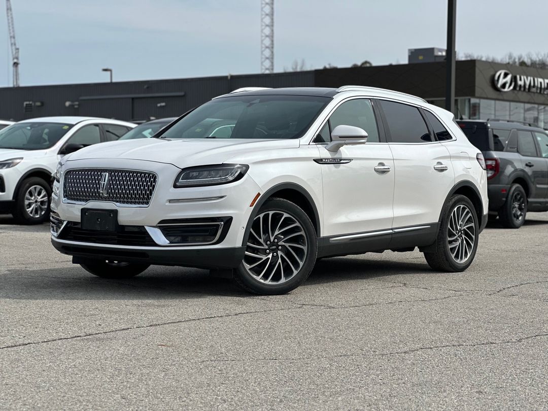 2019 Lincoln Nautilus Reserve Package, 2.0L 4 Cylinder Engine, Heated an