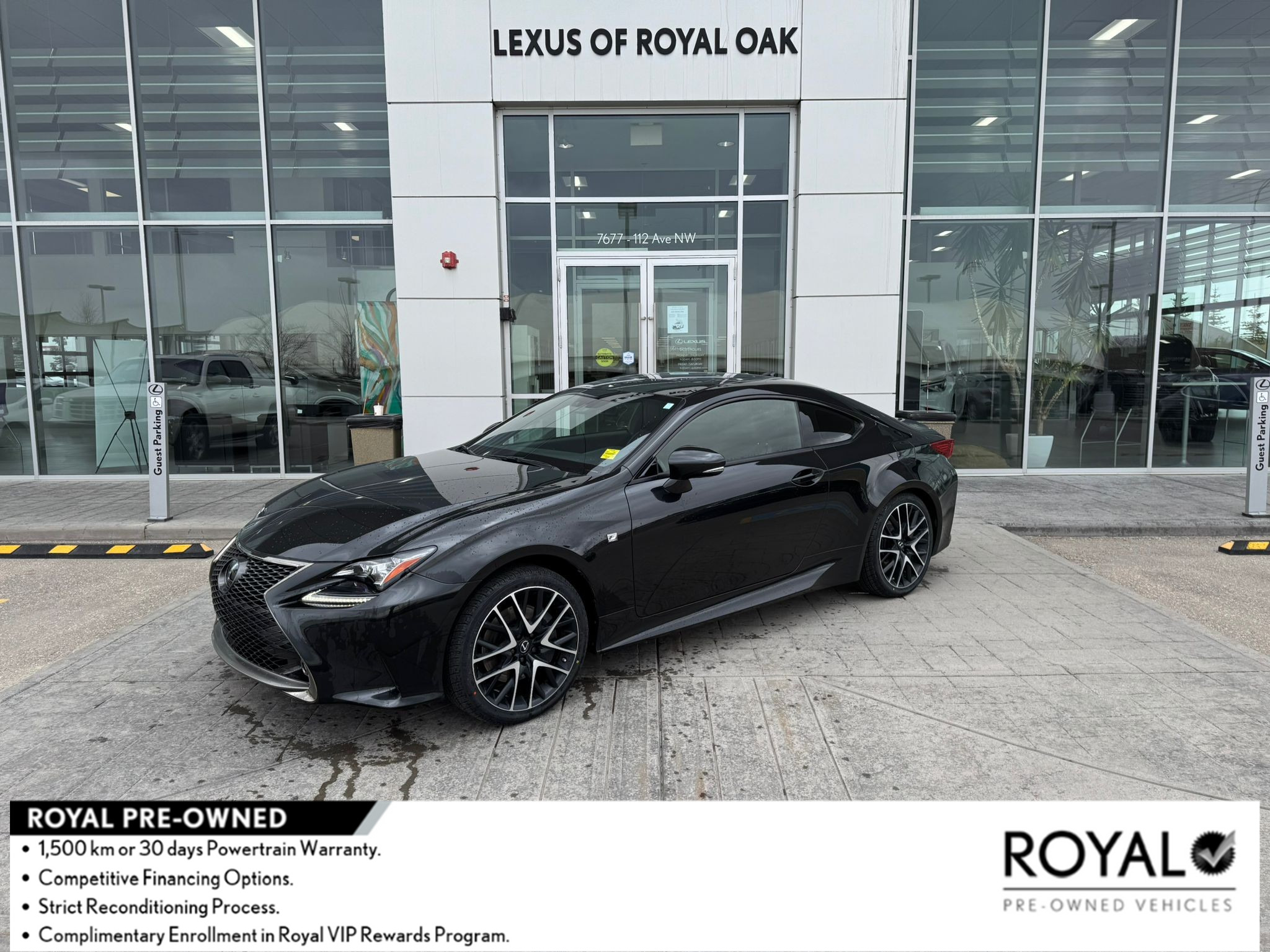 2018 Lexus RC 300 BLACK EDITION / ZERO ACCIDENTS / AWD COUPE