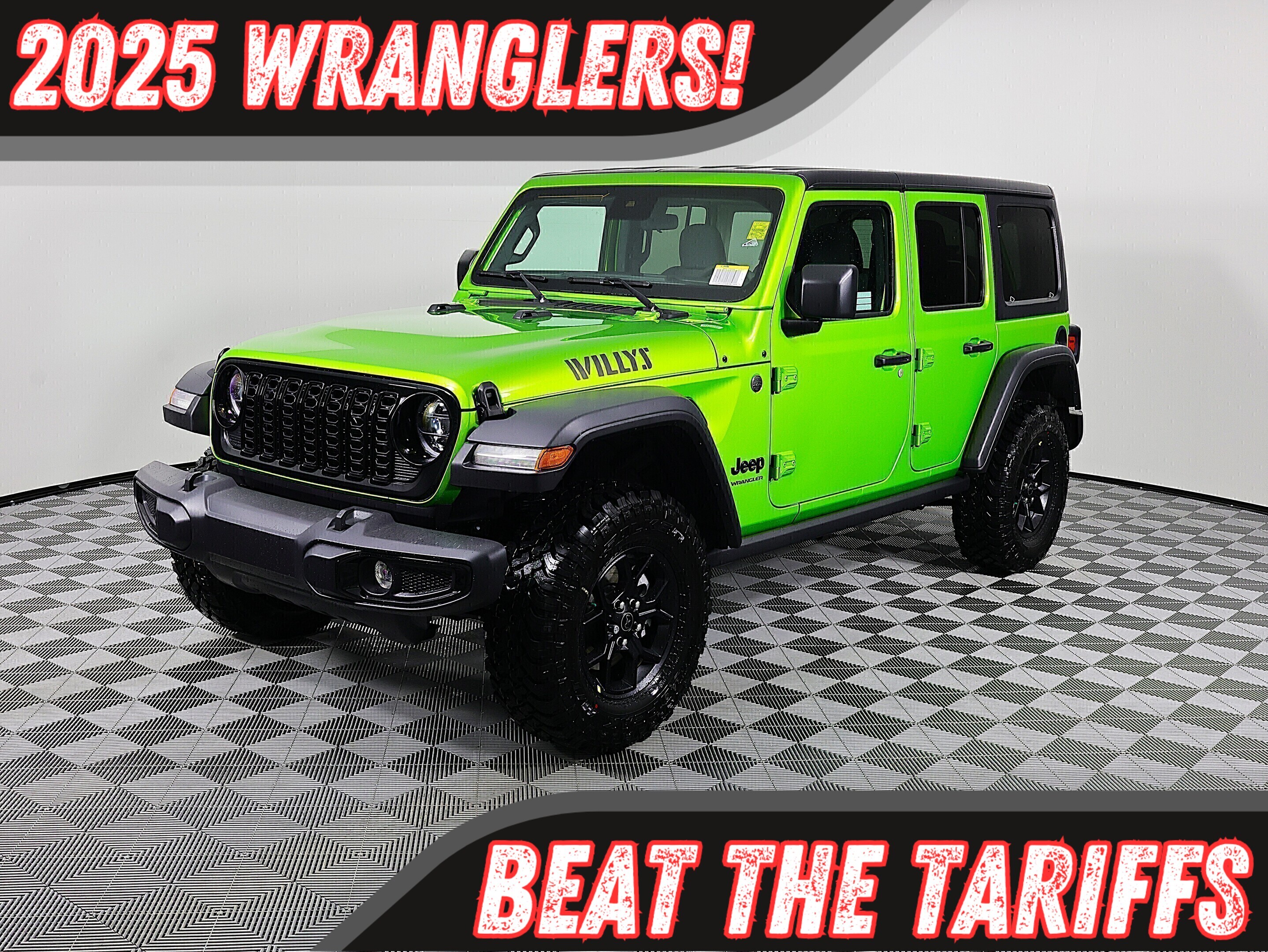 2025 Jeep Wrangler Willys 4 Door 4x4