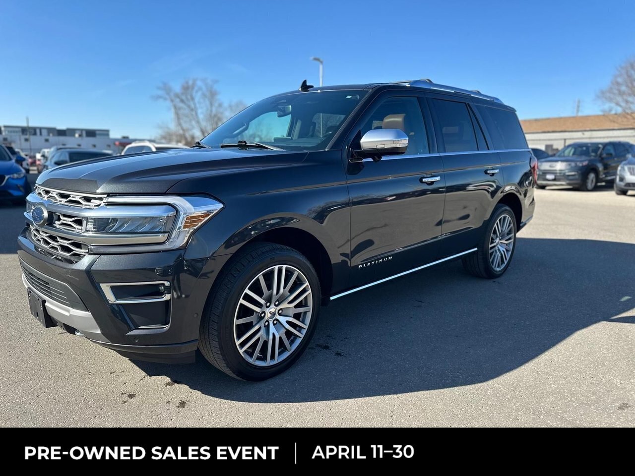 2022 Ford Expedition Platinum 1-Owner | Clean CarFax | Tow PKG | 8 Pass