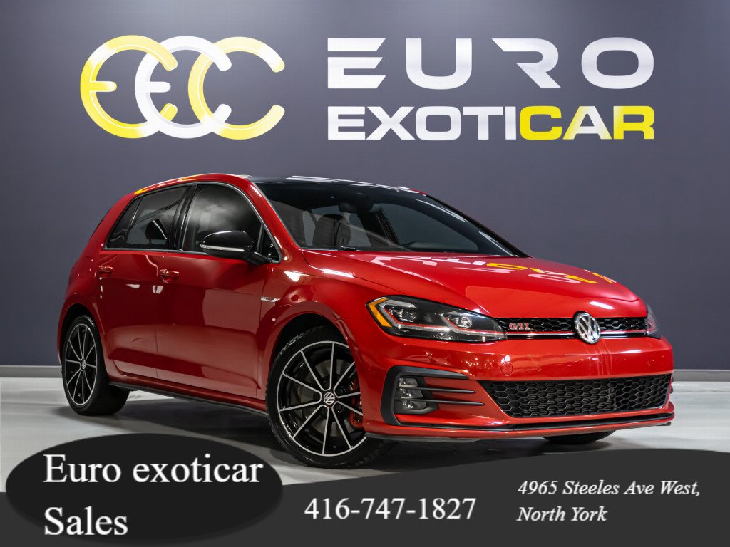 2021 Volkswagen Golf GTI 2.0T AUTOBAHN ONE OWNER LOW KM Automatic NAVIGATIO