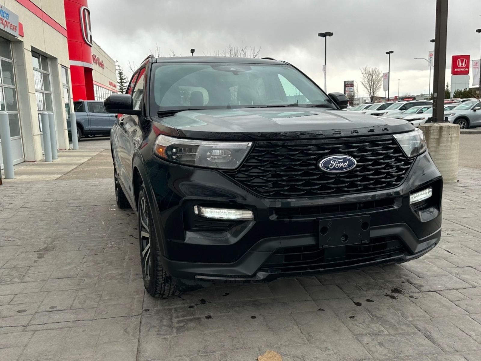 2023 Ford Explorer ST-Line | Clean BC CarFax | LOADED | Leather | Pan