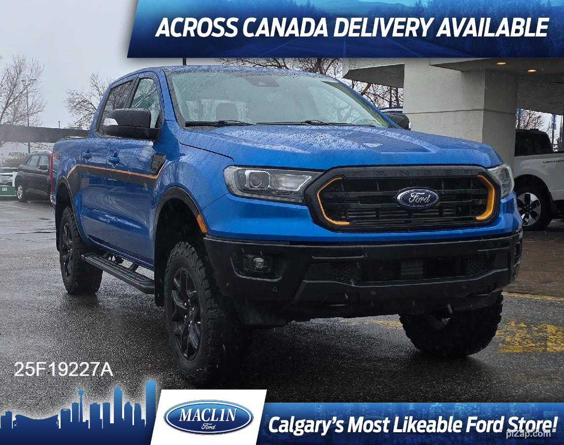 2022 Ford Ranger LARIAT TECH FX4 OFF-ROAD SPLASH PKG | LIFT & KO2'S