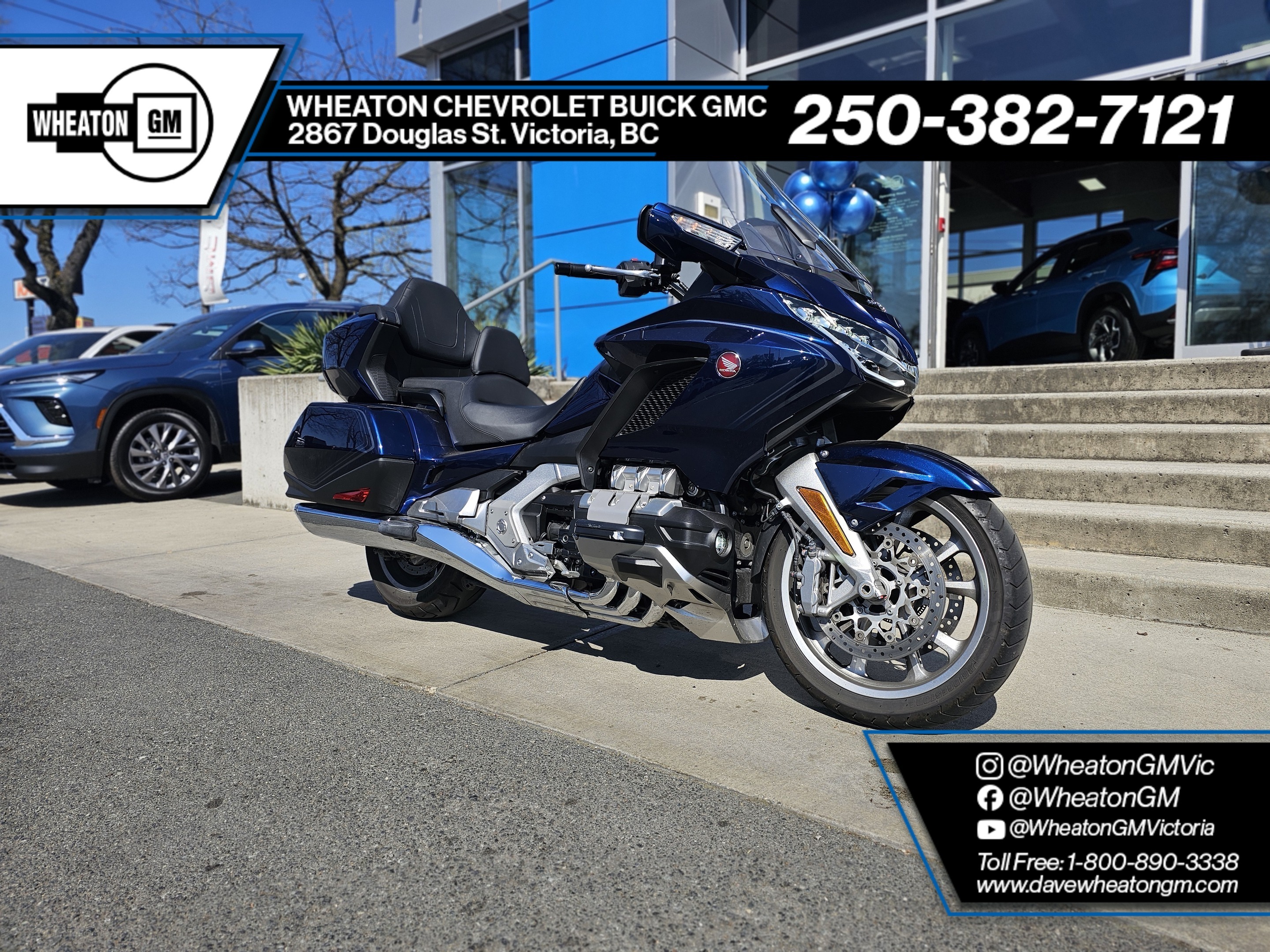2019 Honda GL1800 GOLDWING | VERY LOW KM | CLEAN CARFAX | 1 OWNER | 