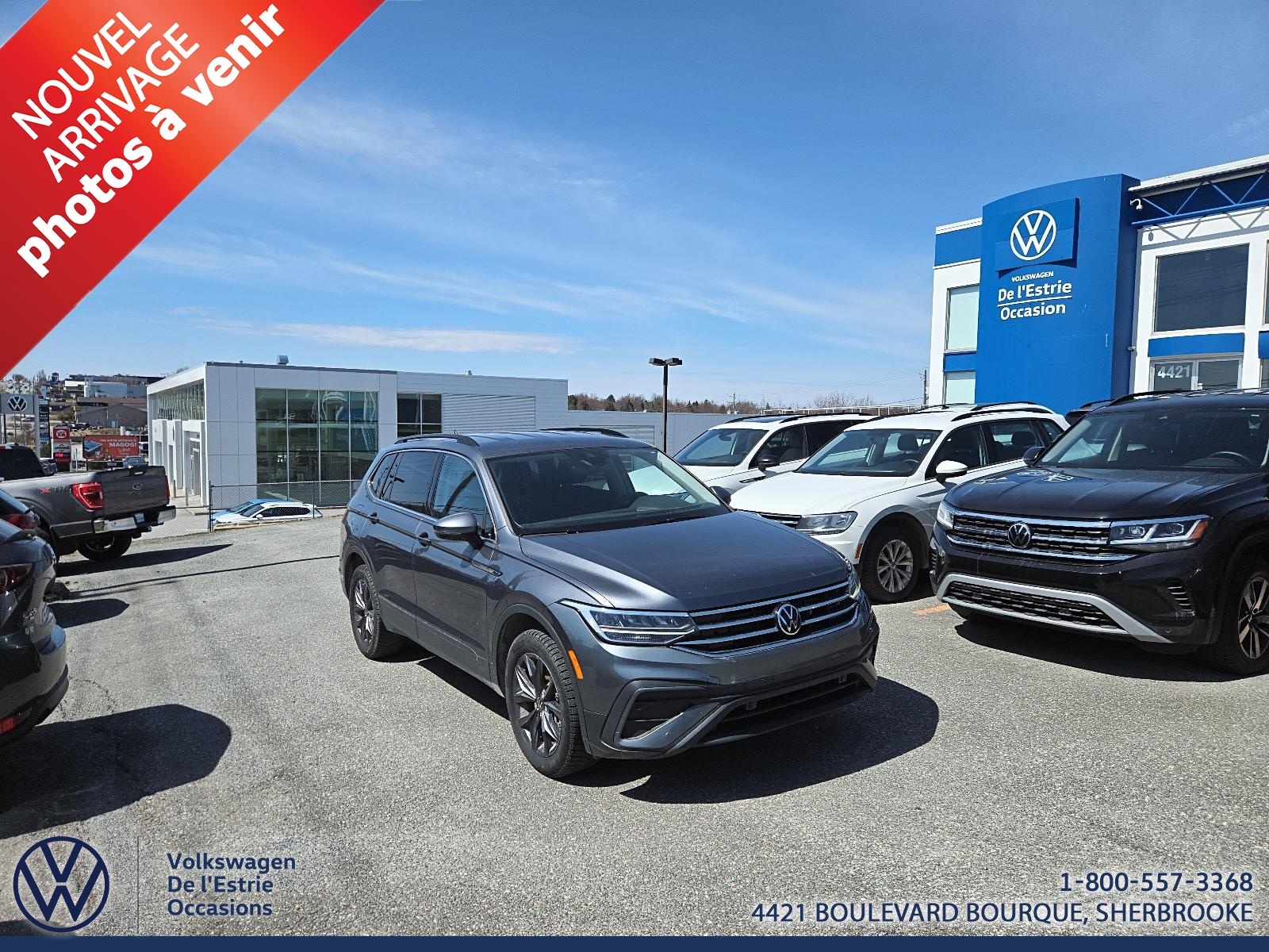 2022 Volkswagen Tiguan COMFORTLINE / 4MOTION / AUTO / CUIR / CERTIFIÉ
