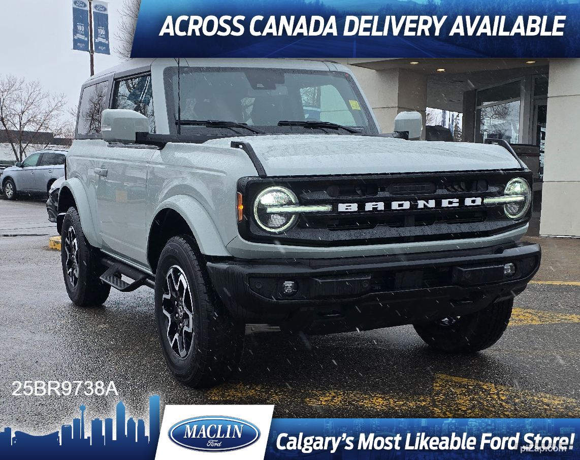 2023 Ford Bronco OUTER BANKS 2-DOOR | HIGH/LUX PACKAGE