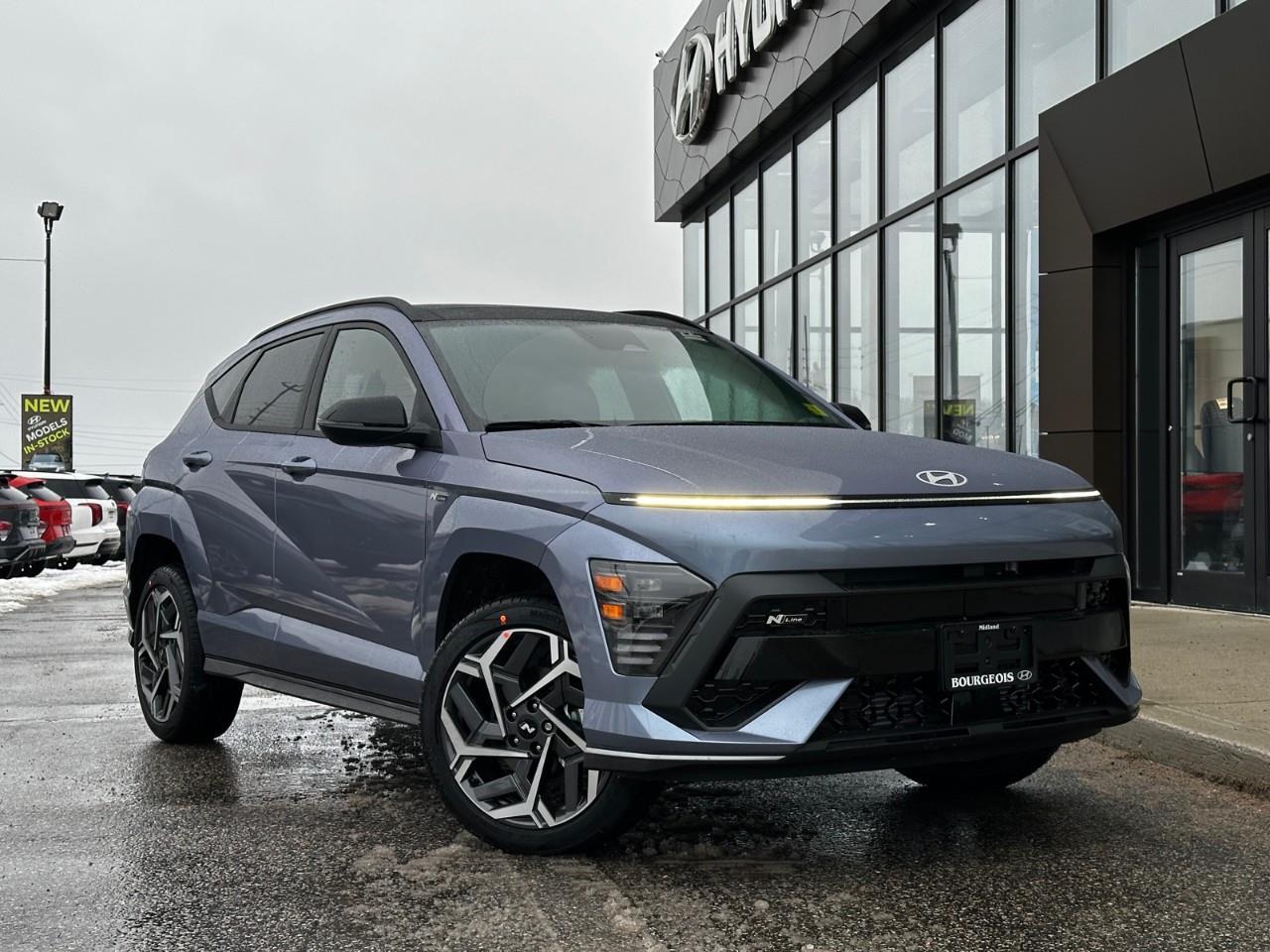 2025 Hyundai Kona 1.6T N Line Remote Start, Heated Seats, Moon Roof