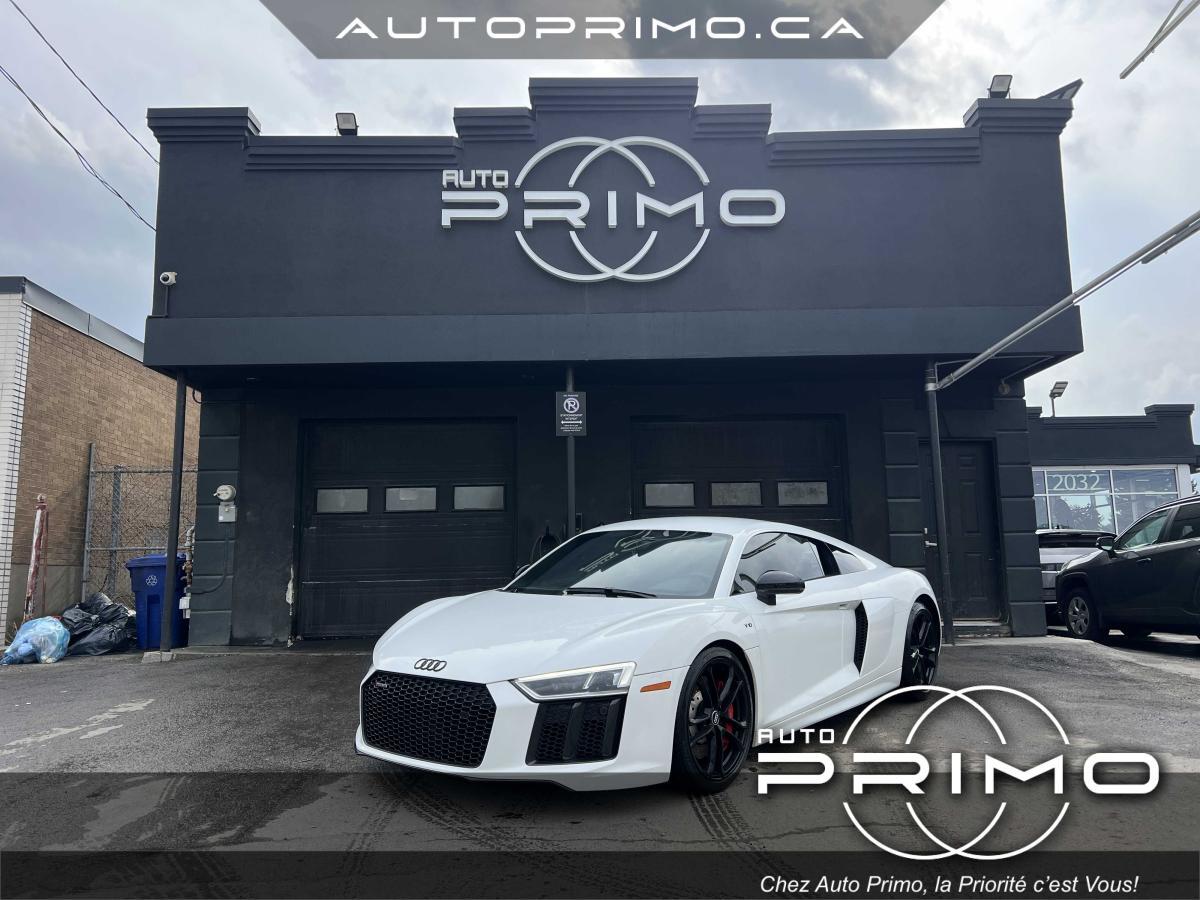 2018 Audi R8 532hp 1OF999 RWS Edition Cuir Nav BT Garantie Audi