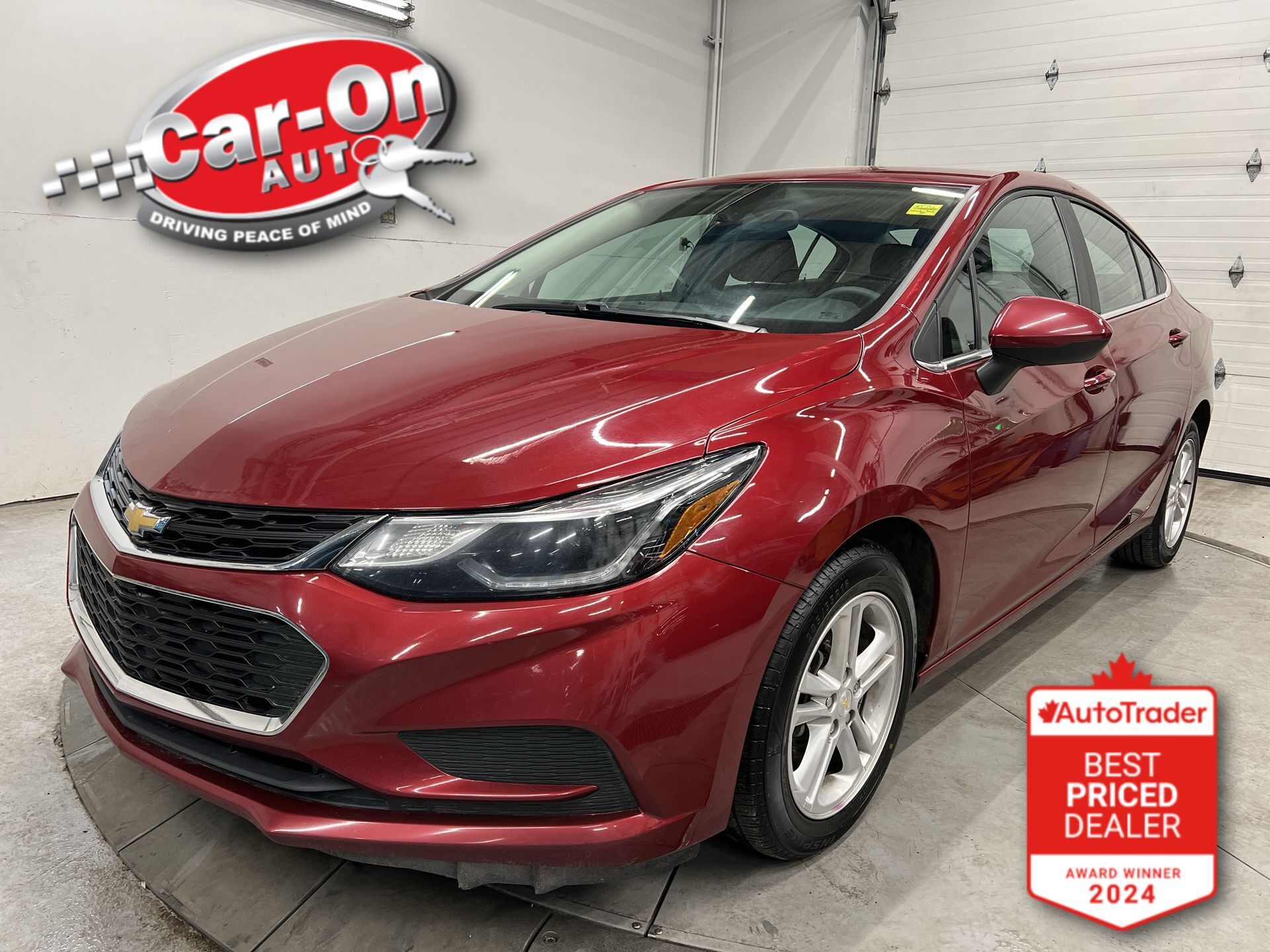 2018 Chevrolet Cruze LT | CONVENIENCE PKG | HTD SEATS| CARPLAY|REAR CAM