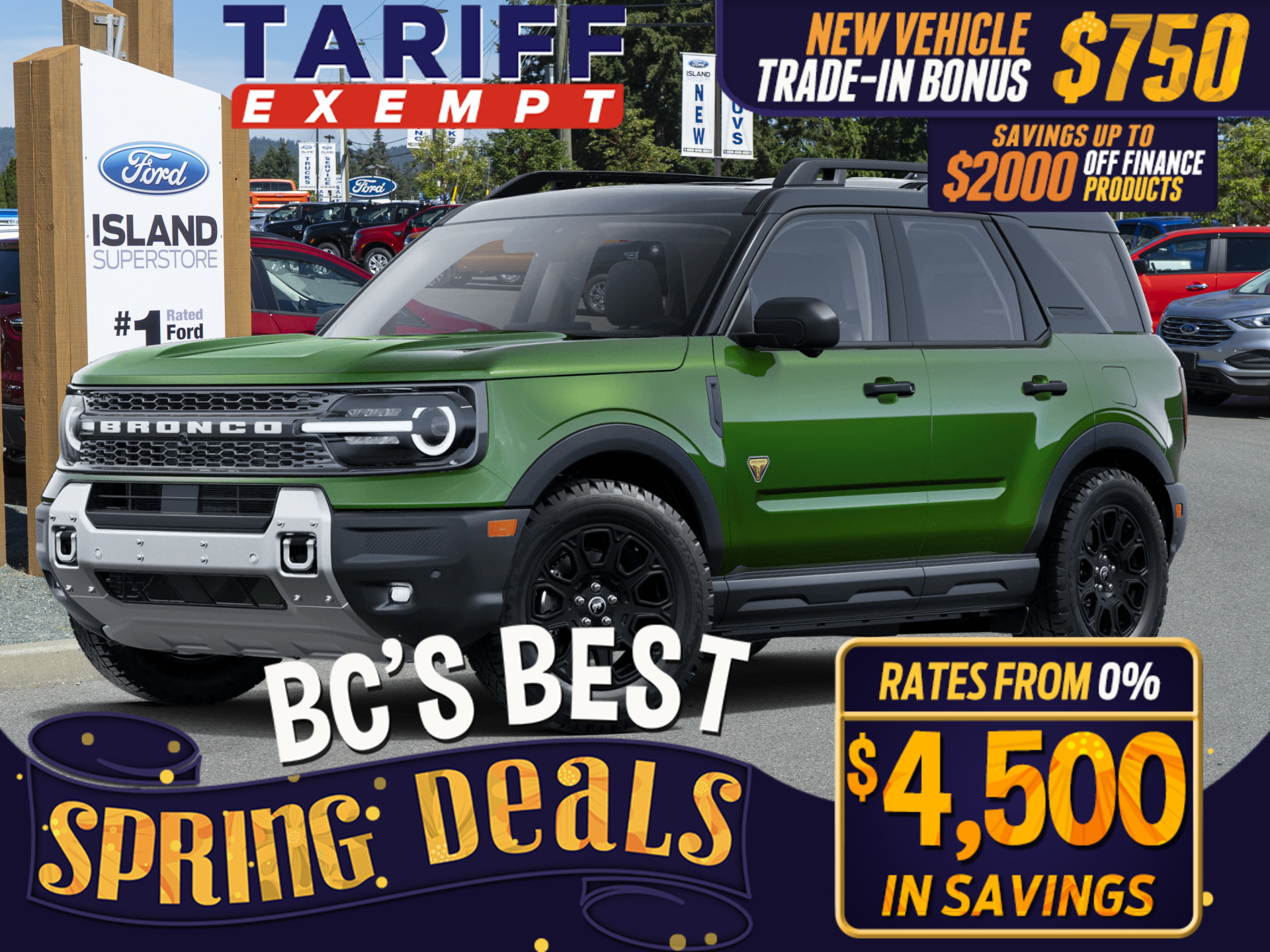 2025 Ford Bronco Sport Badlands 4X4
