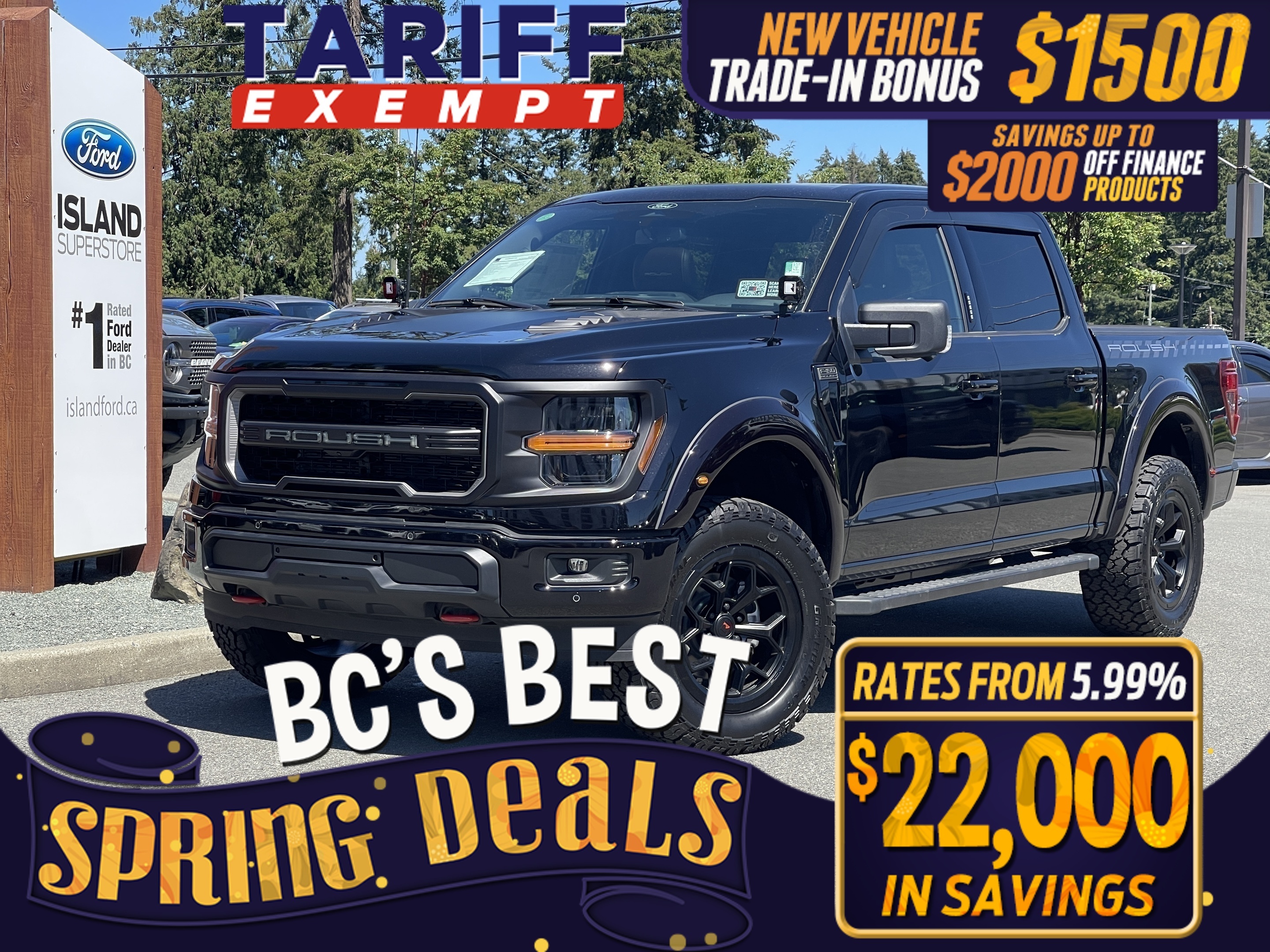 2024 Ford F-150 DEMO |ROUSH 705HP Available 5.0L 1 of 15 in Canada