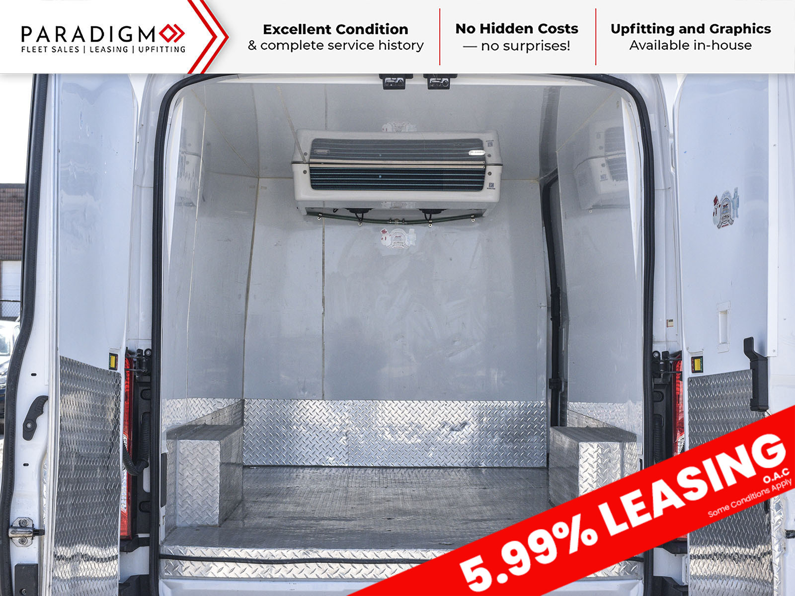 2022 Ford Transit Cargo Van 148-Inch WB Mid Roof Reefer Van V6