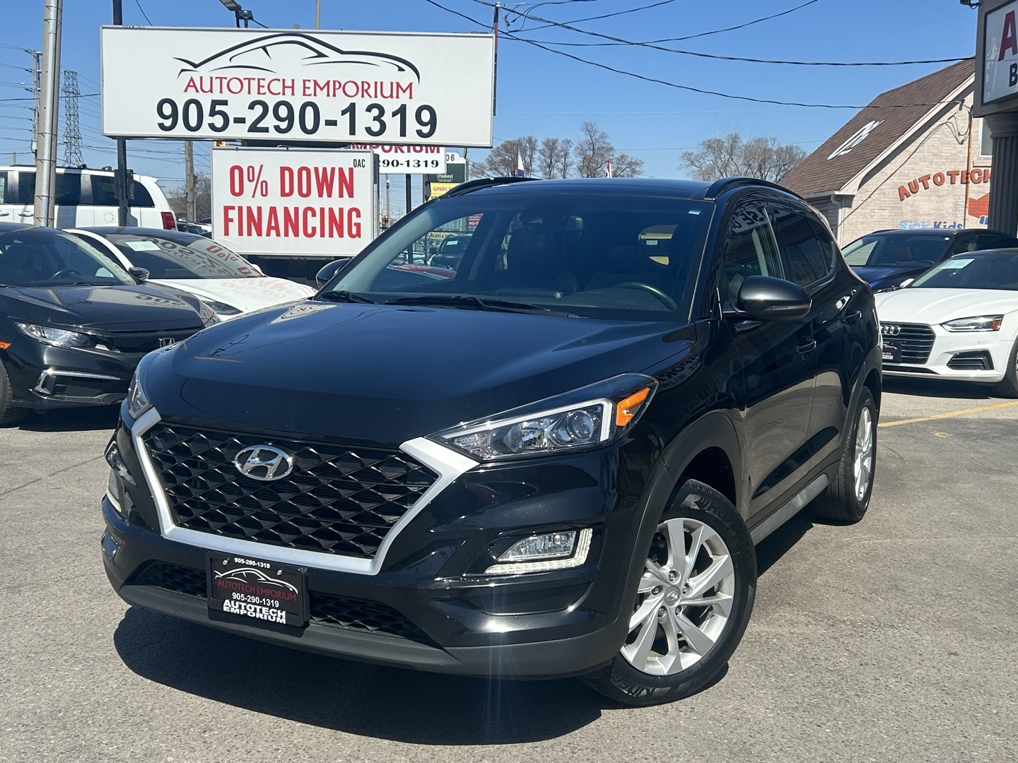 2021 Hyundai Tucson Preferred w/Sun PKG  / Leather / Htd Rear Seats / 