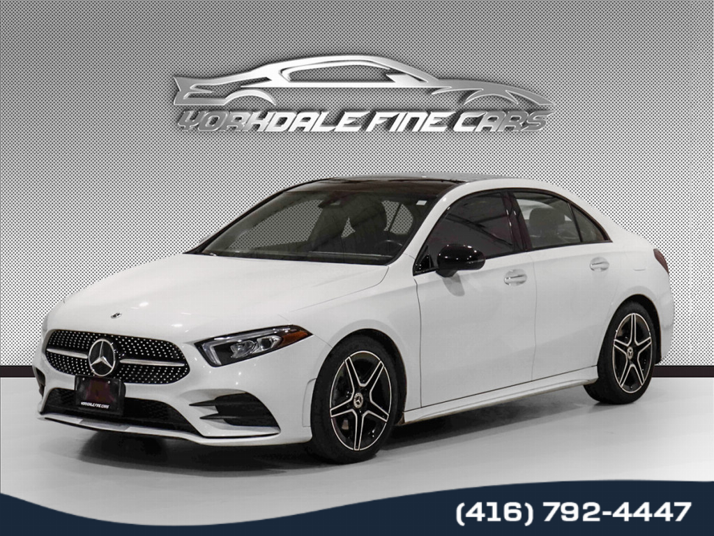 2022 Mercedes-Benz A-Class A220 4Matic / Sport Night Pkg / Premium Pkg / Navi